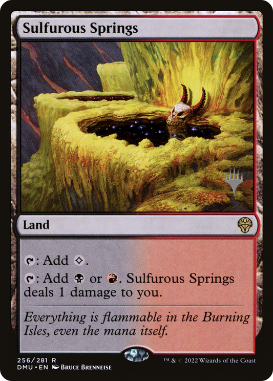 Sulfurous Springs (Promo Pack) [Dominaria United Promos] Foil