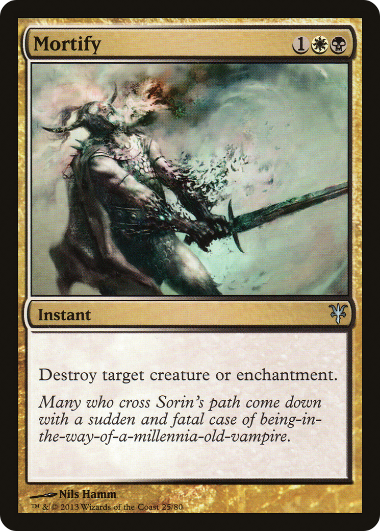 Mortify (025) - Duel Decks: Sorin vs. Tibalt