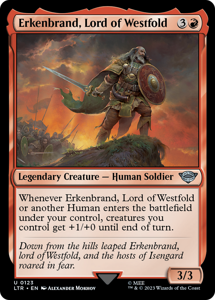 Erkenbrand, Lord of Westfold (123) - The Lord of the Rings: Tales of Middle-earth