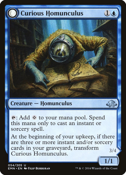 Curious Homunculus (054) Foil - Eldritch Moon