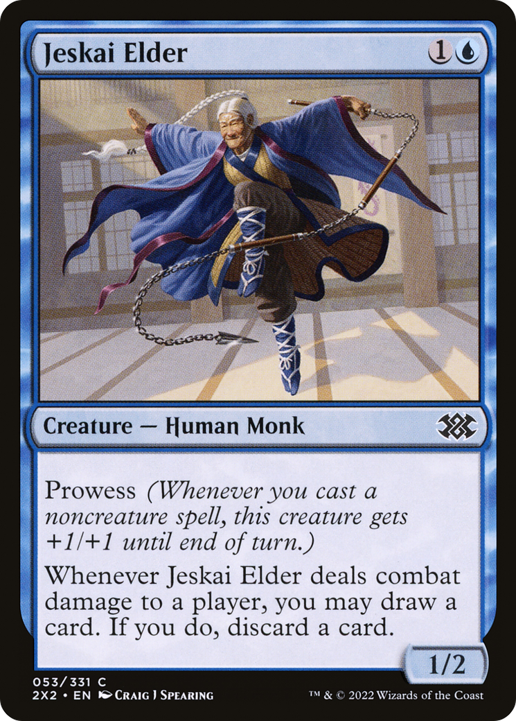 Jeskai Elder (053) Foil - Double Masters 2022