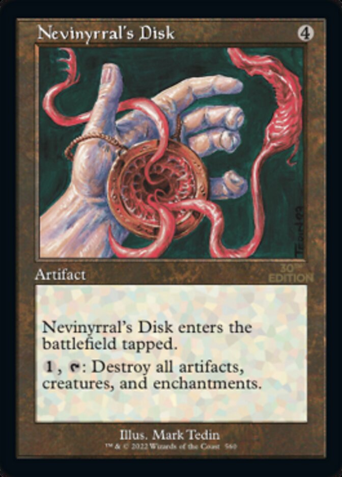 Nevinyrral's Disk (Retro) (560) - 30th Anniversary Edition