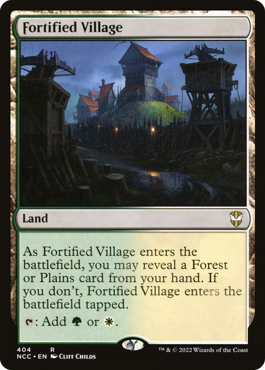 Fortified Village (404) - New Capenna Commander