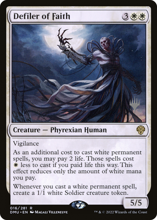 Defiler of Faith (Promo Pack) [Dominaria United Promos] Foil