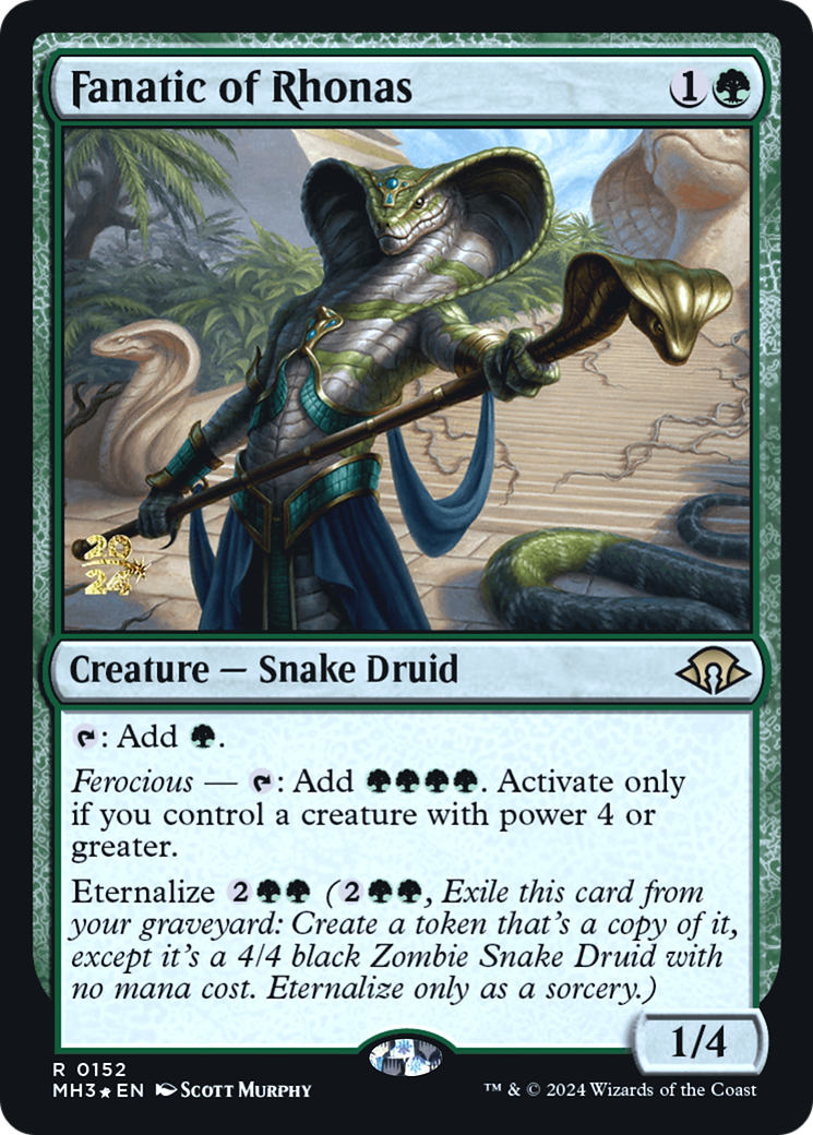 Fanatic of Rhonas (152) Foil - Modern Horizons 3 Promos