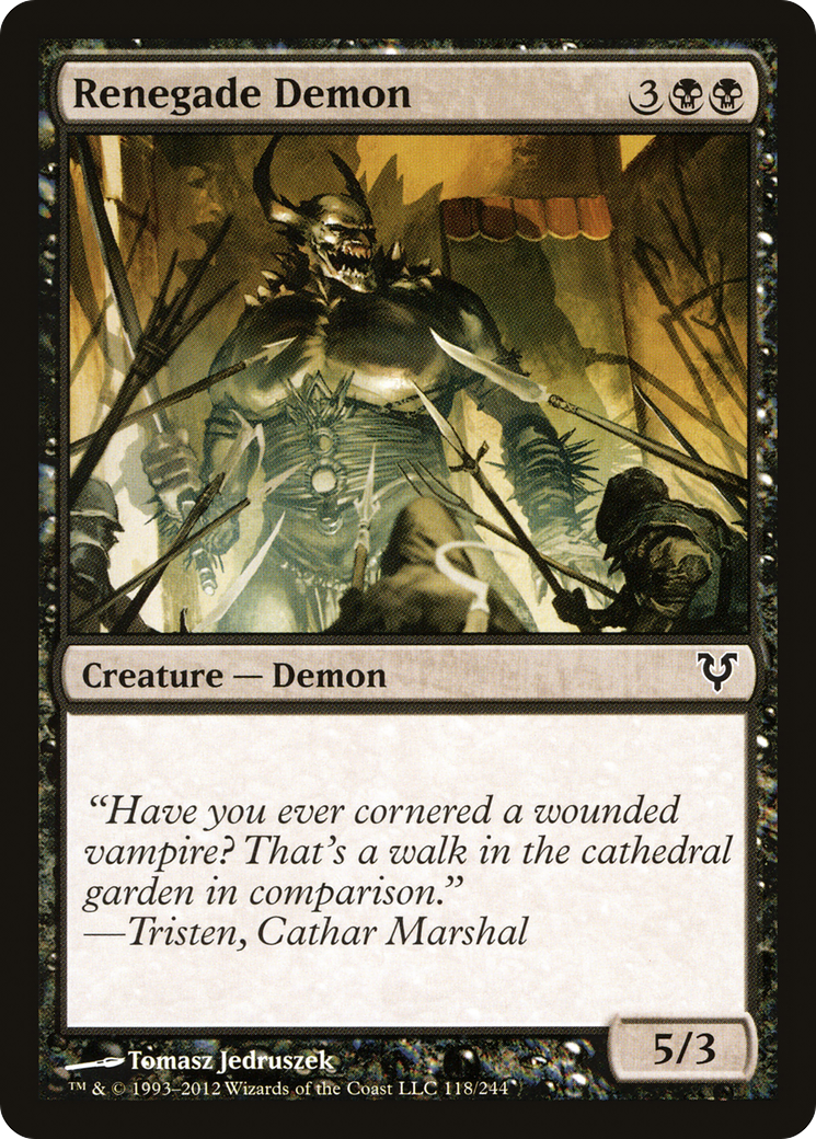 Renegade Demon (118) - Avacyn Restored