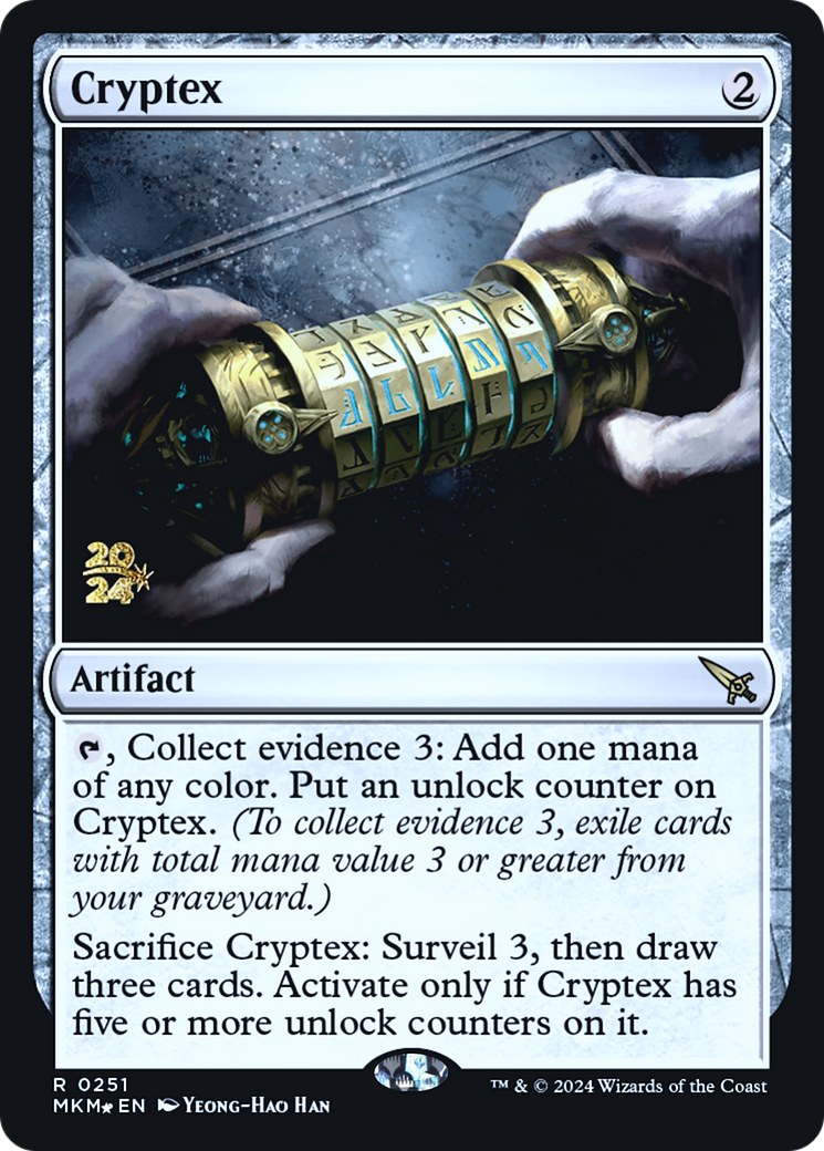 Cryptex (251) Foil - Murders at Karlov Manor Promos