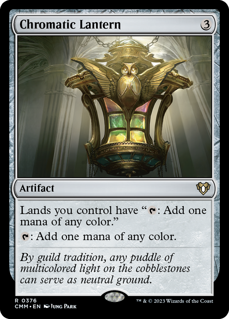 Chromatic Lantern [Commander Masters] Foil