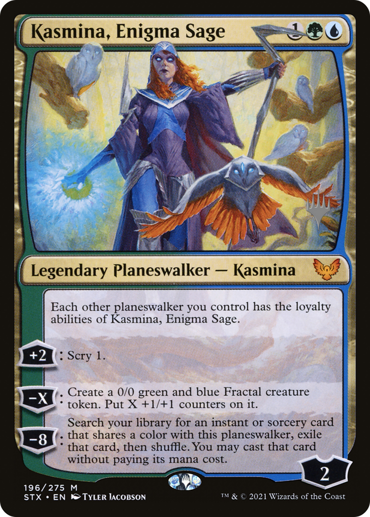 Kasmina, Enigma Sage (196) - Strixhaven: School of Mages Promos