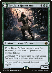 Tovolar's Huntmaster // Tovolar's Packleader [Innistrad: Midnight Hunt] | Silver Goblin