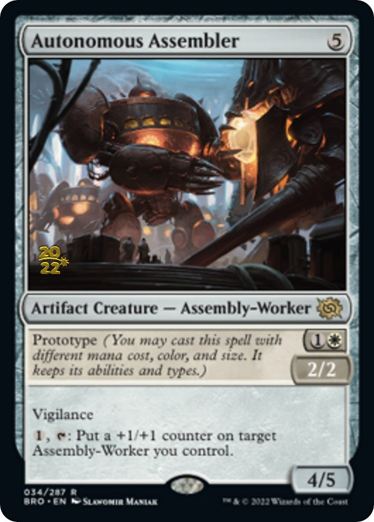 Autonomous Assembler [The Brothers' War Prerelease Promos] | Silver Goblin