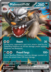 Mabosstiff ex (086) [Scarlet & Violet: Black Star Promos] | Silver Goblin