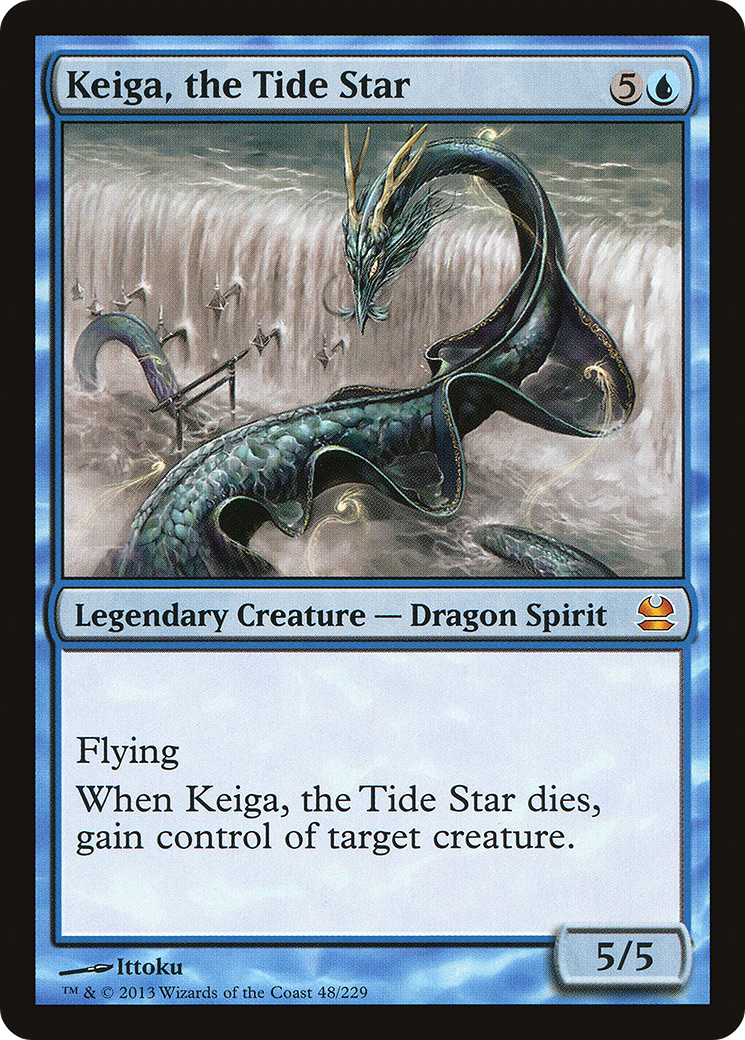 Keiga, the Tide Star (048) Foil - Modern Masters