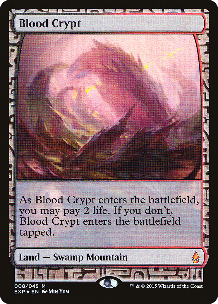 Blood Crypt (008) Foil - Zendikar Expeditions