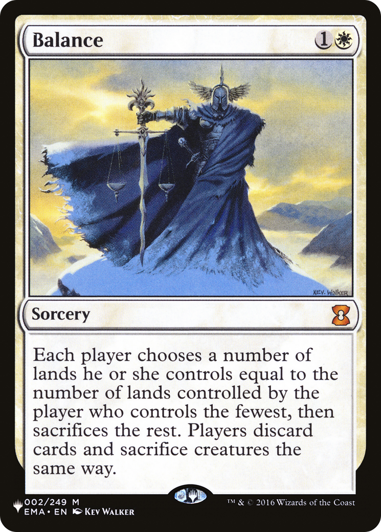 Balance (EMA-2) - The List