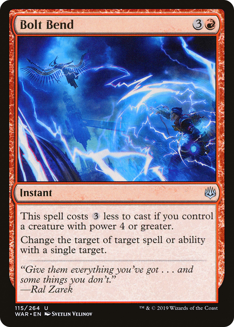 Bolt Bend (115) Foil - War of the Spark