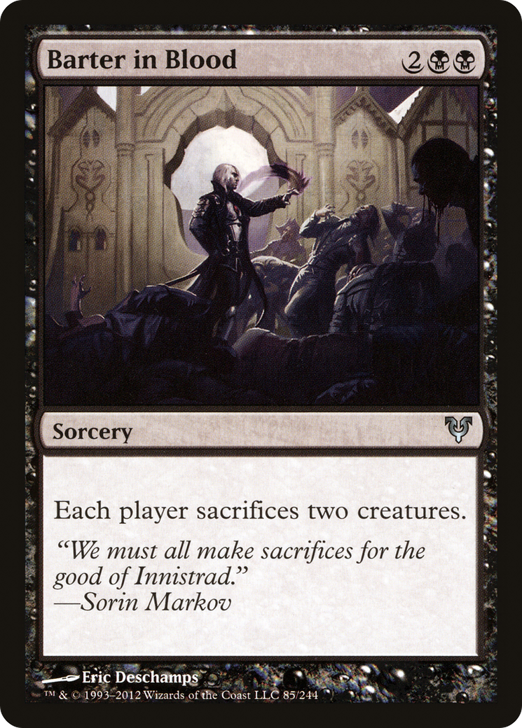 Barter in Blood (085) Foil - Avacyn Restored