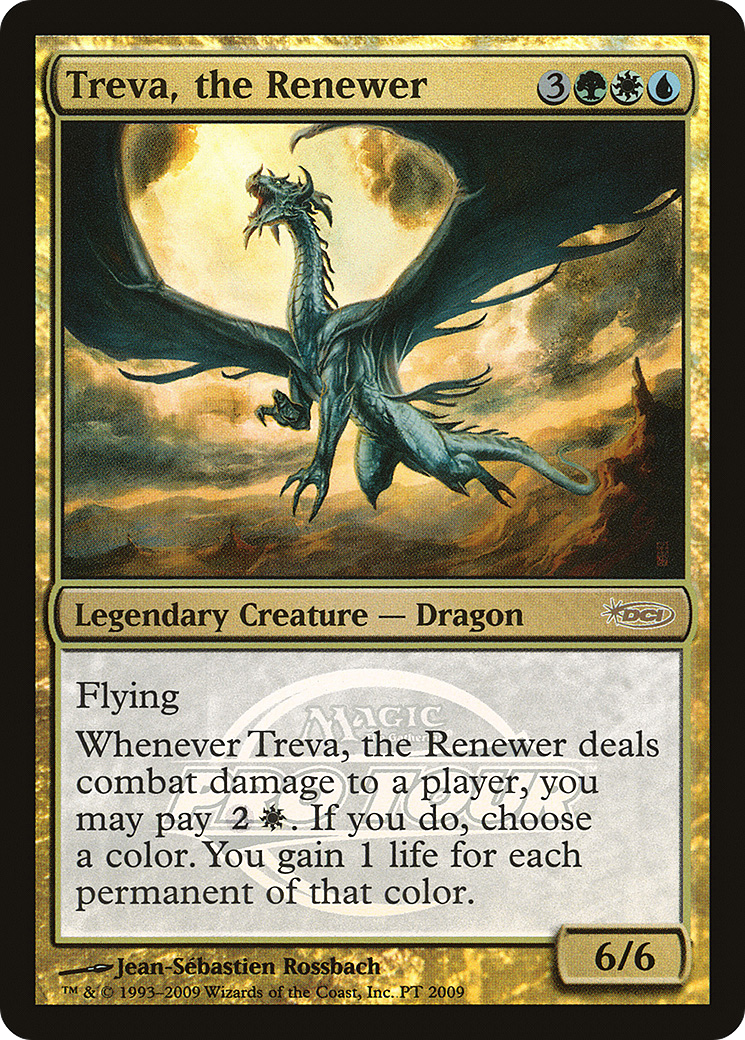 Treva, the Renewer (PT 2009) Foil - Pro Tour Promos