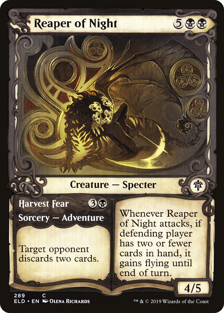 Reaper of Night (Showcase) (289) - Throne of Eldraine