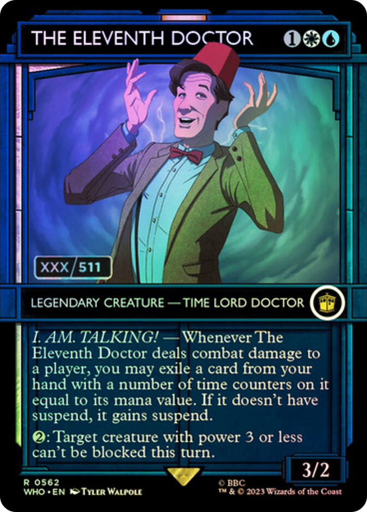 The Eleventh Doctor (Serial Numbered) [Doctor Who] | Silver Goblin