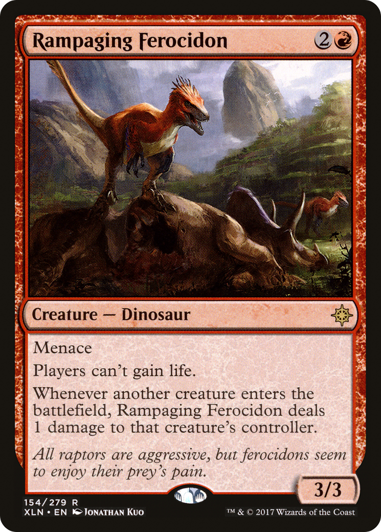 Rampaging Ferocidon (154) Foil - Ixalan