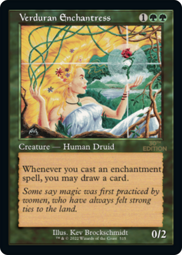 Verduran Enchantress (Retro) (515) - 30th Anniversary Edition
