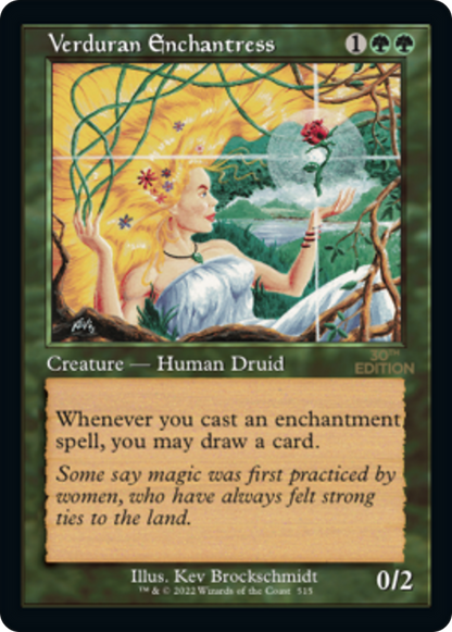 Verduran Enchantress (Retro) (515) - 30th Anniversary Edition