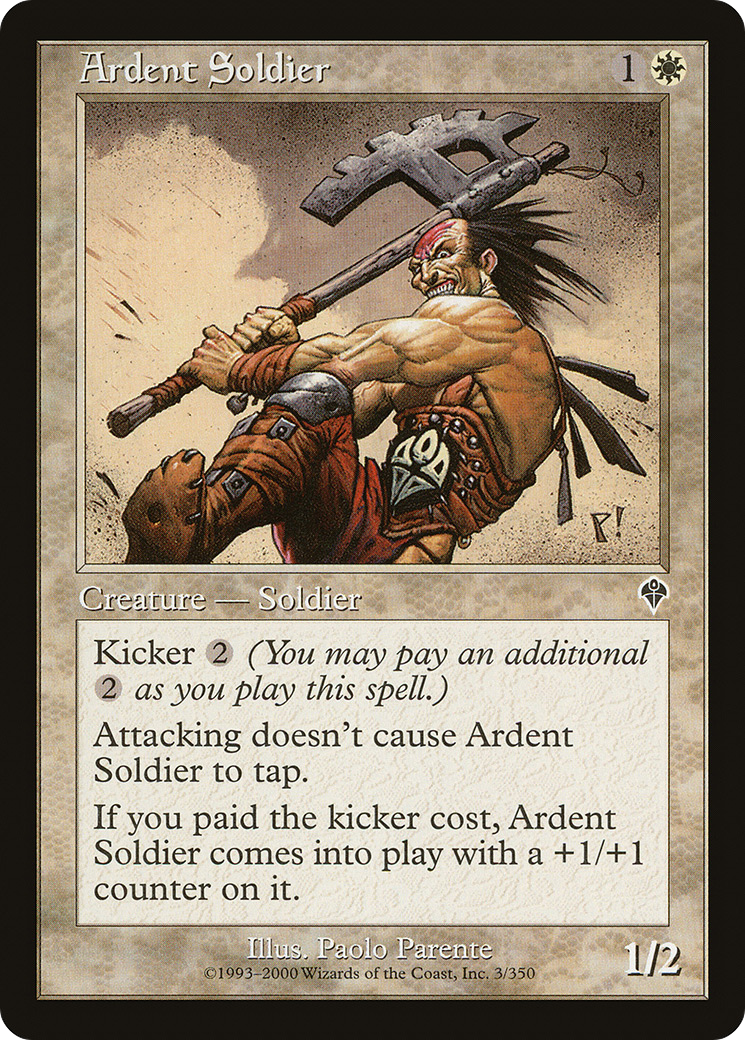 Ardent Soldier [Invasion] | Silver Goblin