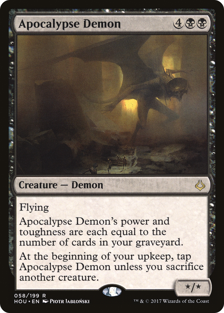 Apocalypse Demon (058) Foil - Hour of Devastation