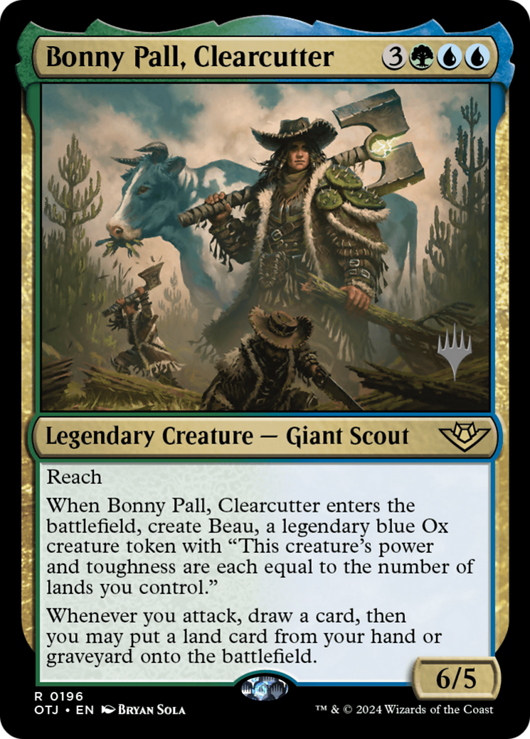 Bonny Pall, Clearcutter (196) Foil - Outlaws of Thunder Junction Promos