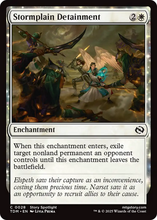 Stormplain Detainment (028) Foil - Tarkir: Dragonstorm