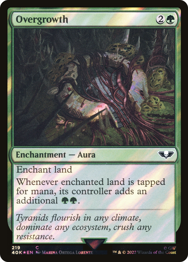 Overgrowth (Surge Foil) [Warhammer 40,000]