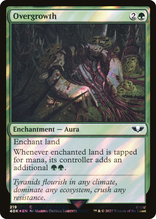 Overgrowth (Surge Foil) [Warhammer 40,000]