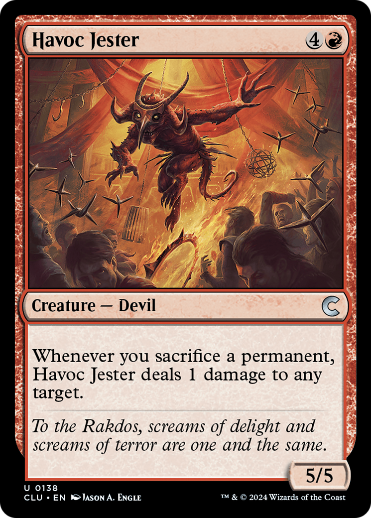 Havoc Jester (138) - Ravnica: Clue Edition