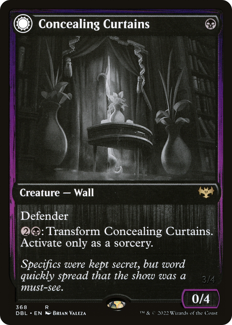 Concealing Curtains // Revealing Eye (368) - Innistrad: Double Feature