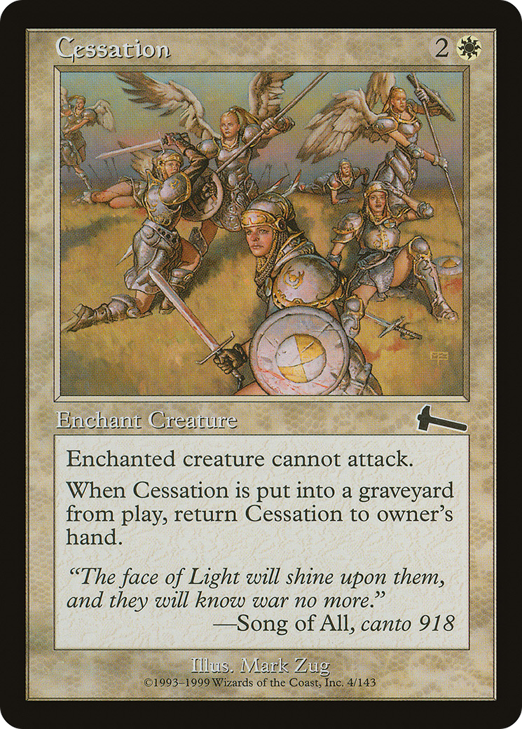 Cessation [Urza's Legacy] Foil