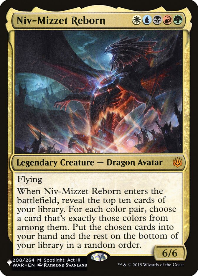 Niv-Mizzet Reborn [The List] | Silver Goblin