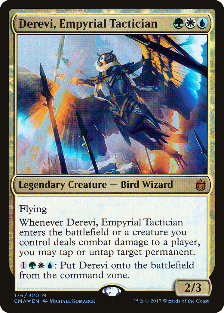 Derevi, Empyrial Tactician (176) Foil - Commander Anthology