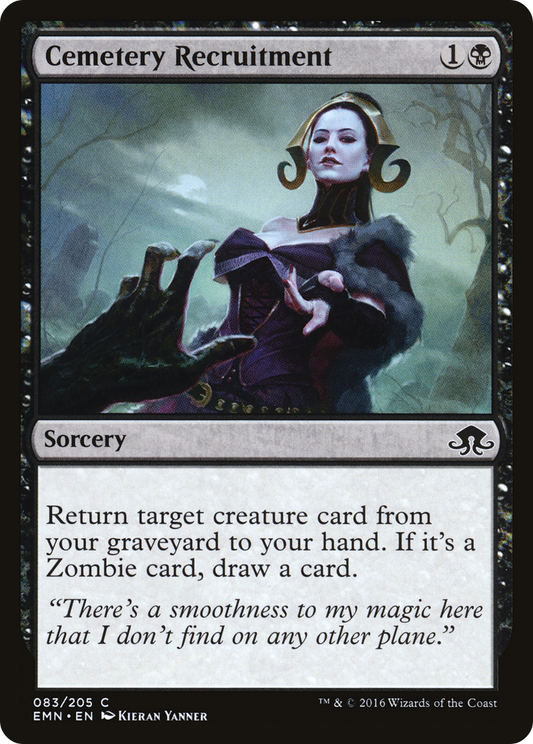 Cemetery Recruitment [Eldritch Moon] Foil