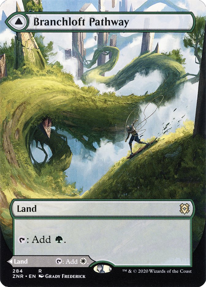 Branchloft Pathway // Boulderloft Pathway (Showcase) (284) Foil - Zendikar Rising
