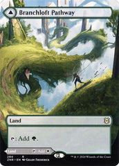 Branchloft Pathway // Boulderloft Pathway (Borderless Alternate Art) [Zendikar Rising] | Silver Goblin