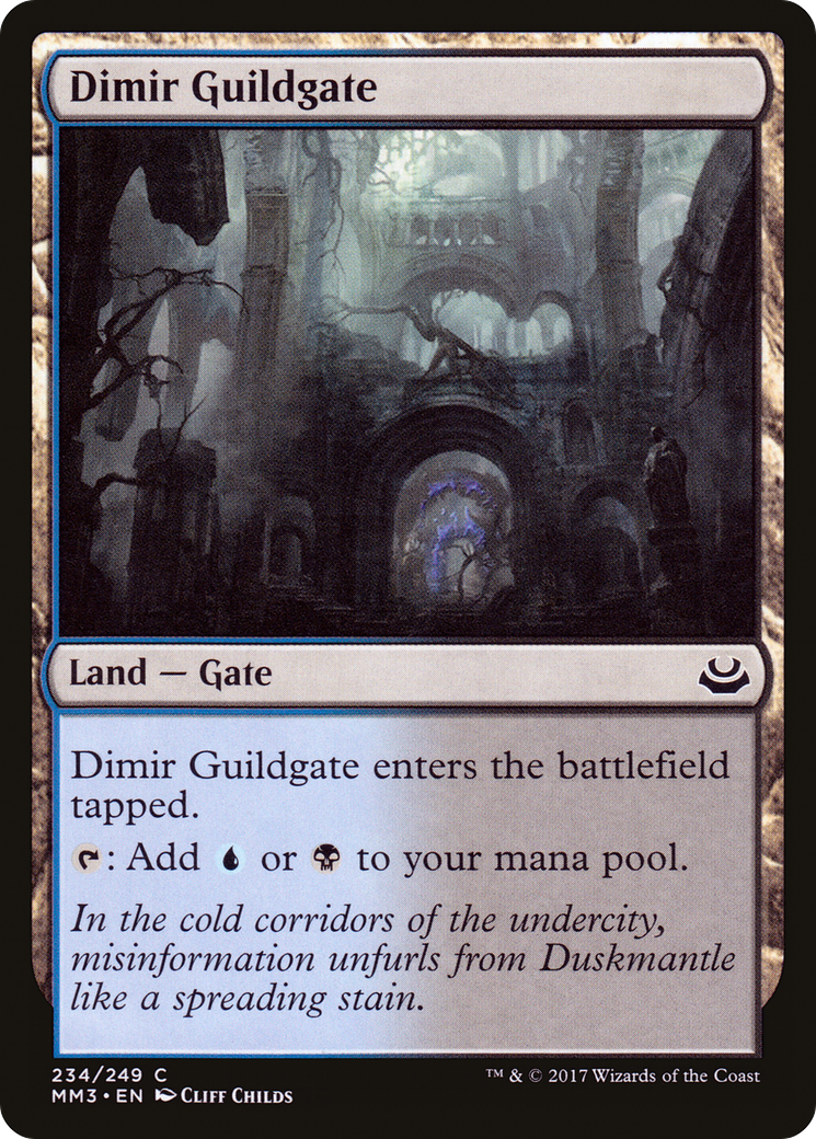 Dimir Guildgate (234) - Modern Masters 2017