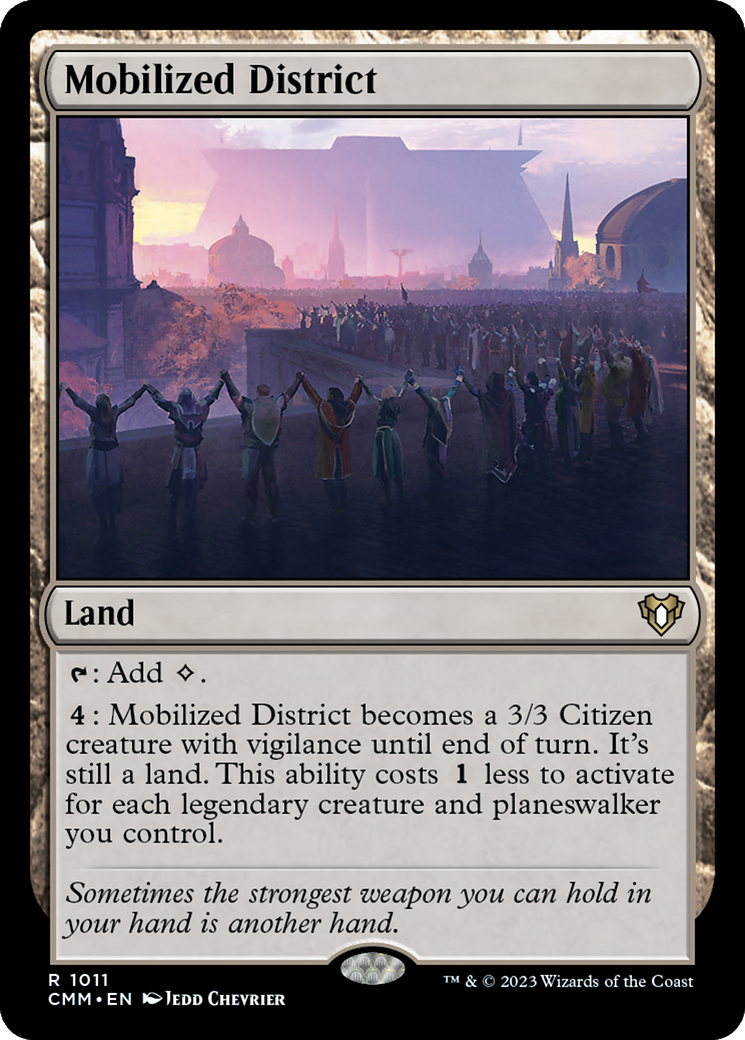 Mobilized District [Commander Masters] | Silver Goblin