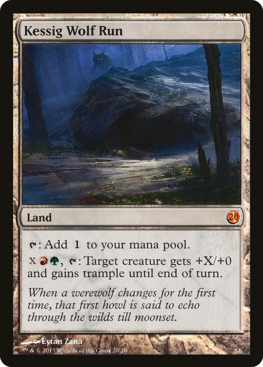 Kessig Wolf Run (020) Foil - From the Vault: Twenty