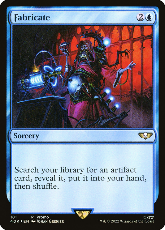 Fabricate (181) Foil - Warhammer 40,000 Commander