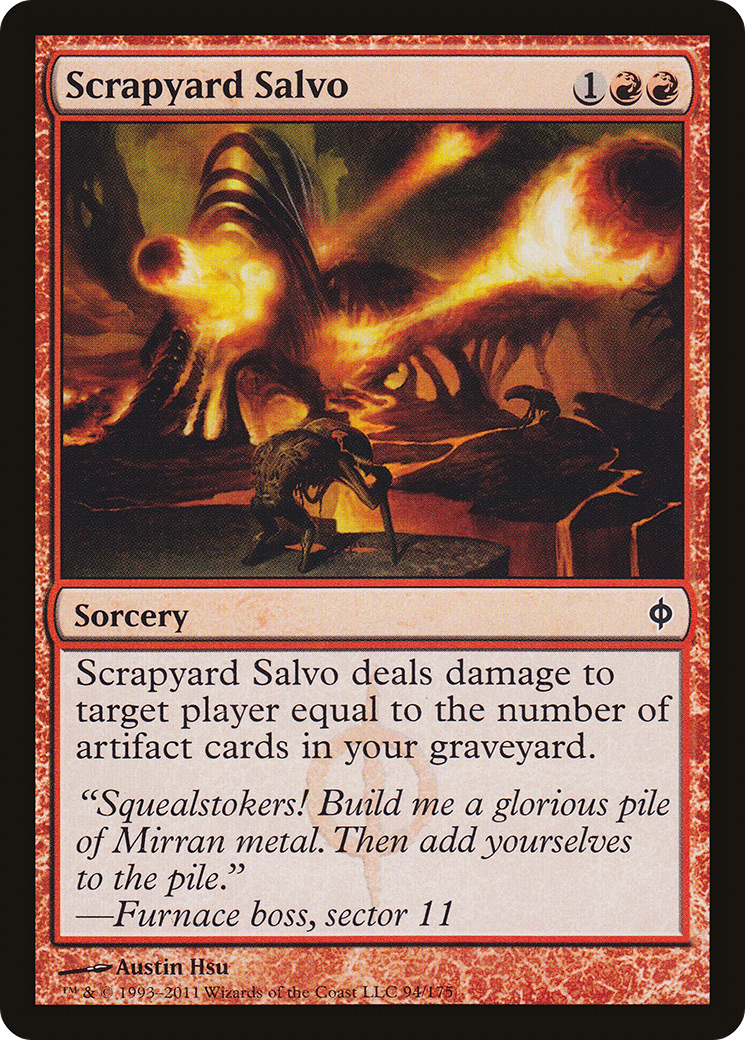Scrapyard Salvo (094) Foil - New Phyrexia