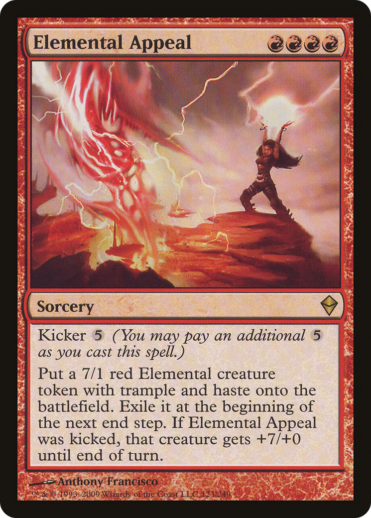 Elemental Appeal (123) - Zendikar