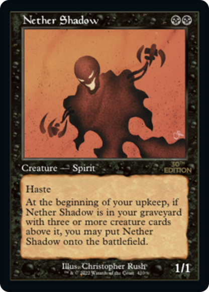 Nether Shadow (Retro) (410) - 30th Anniversary Edition