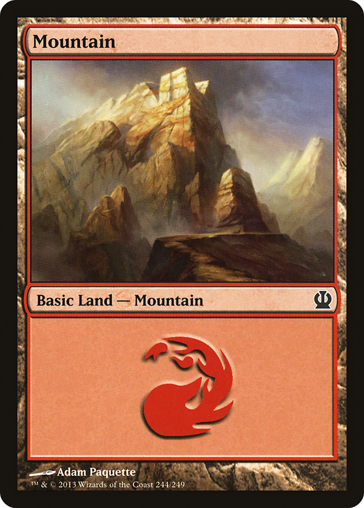 Mountain (244) - Theros