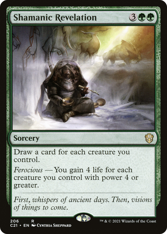 Shamanic Revelation (206) - Commander 2021